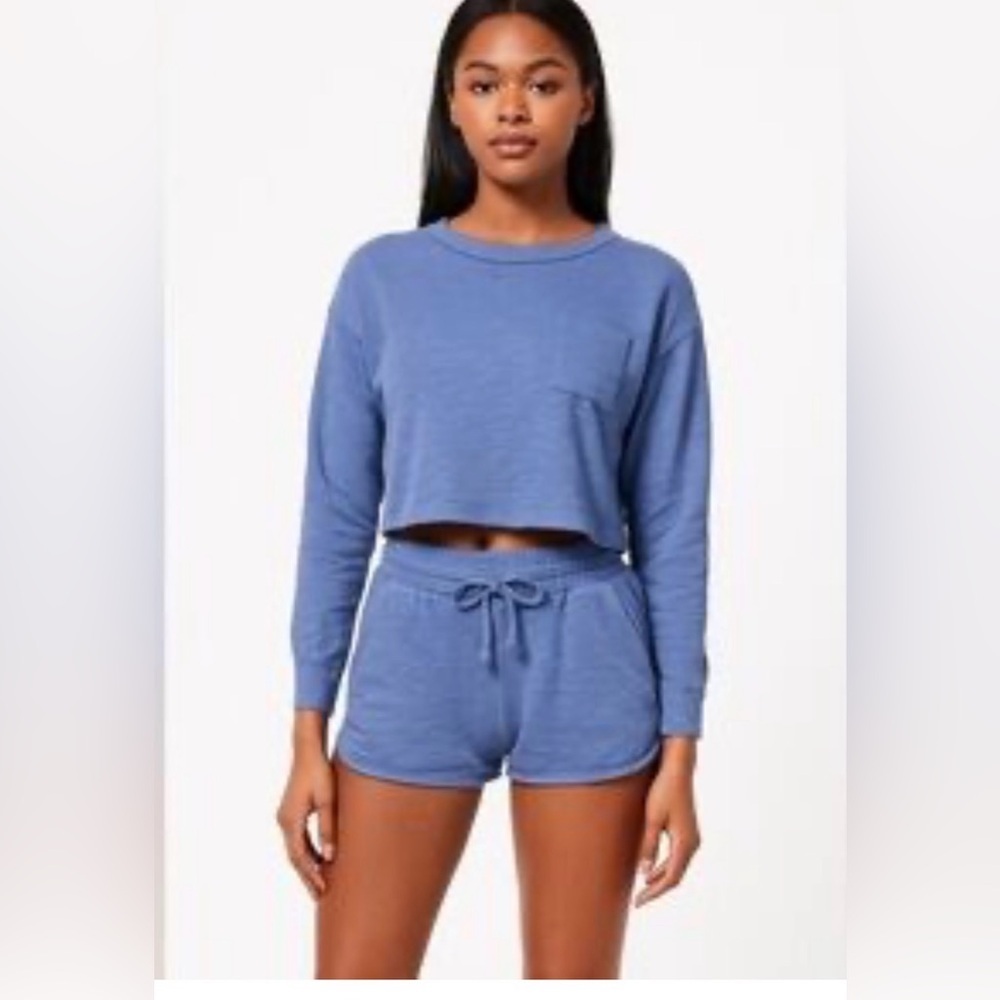 T/S By Theive Blue Pajama Set Women’s Size Small Nwt Sleepwear Lounge Set